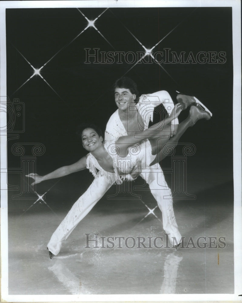 1985 Kitty Peter Carruthers Olympic Skating - Historic Images