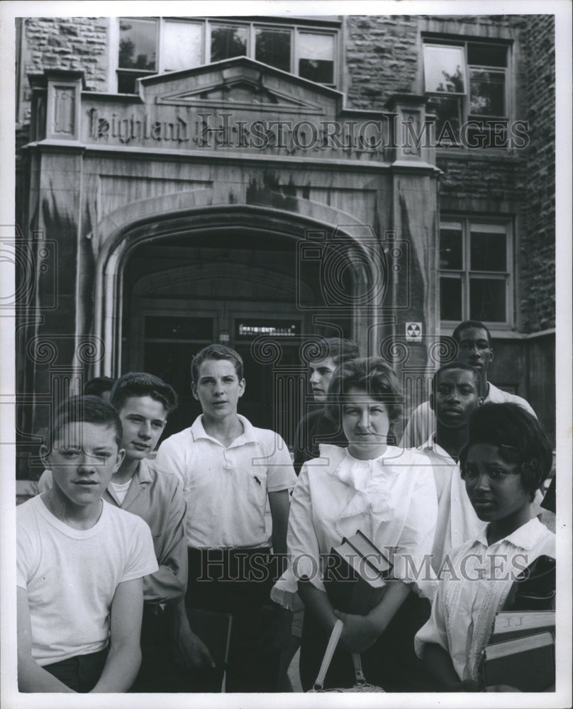 1963 Highland Park High School Detroit, MI - Historic Images