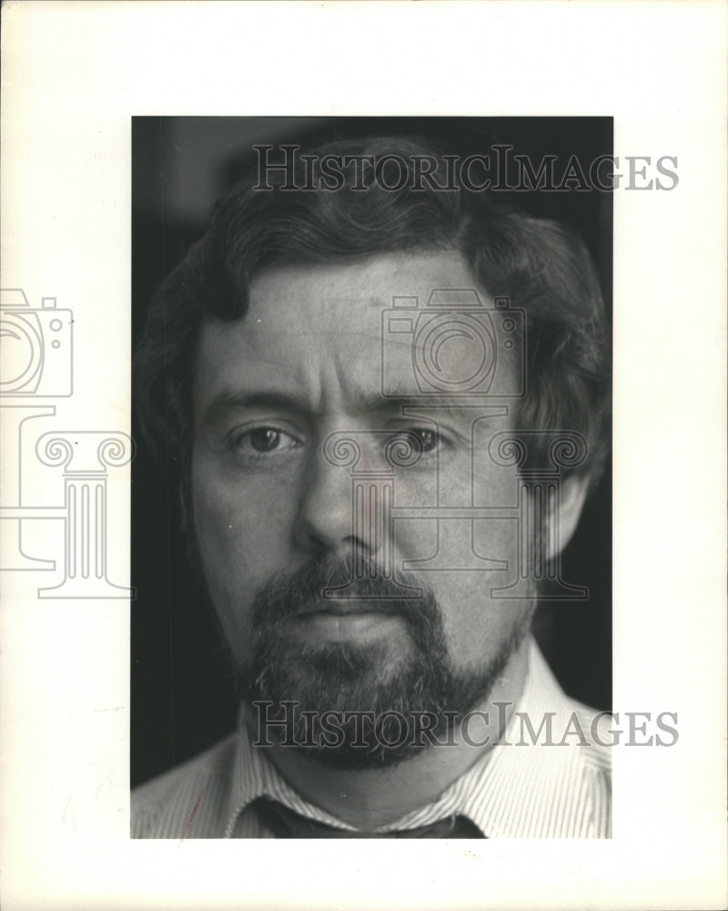 1983 Author John Dunphy Bearded - Historic Images