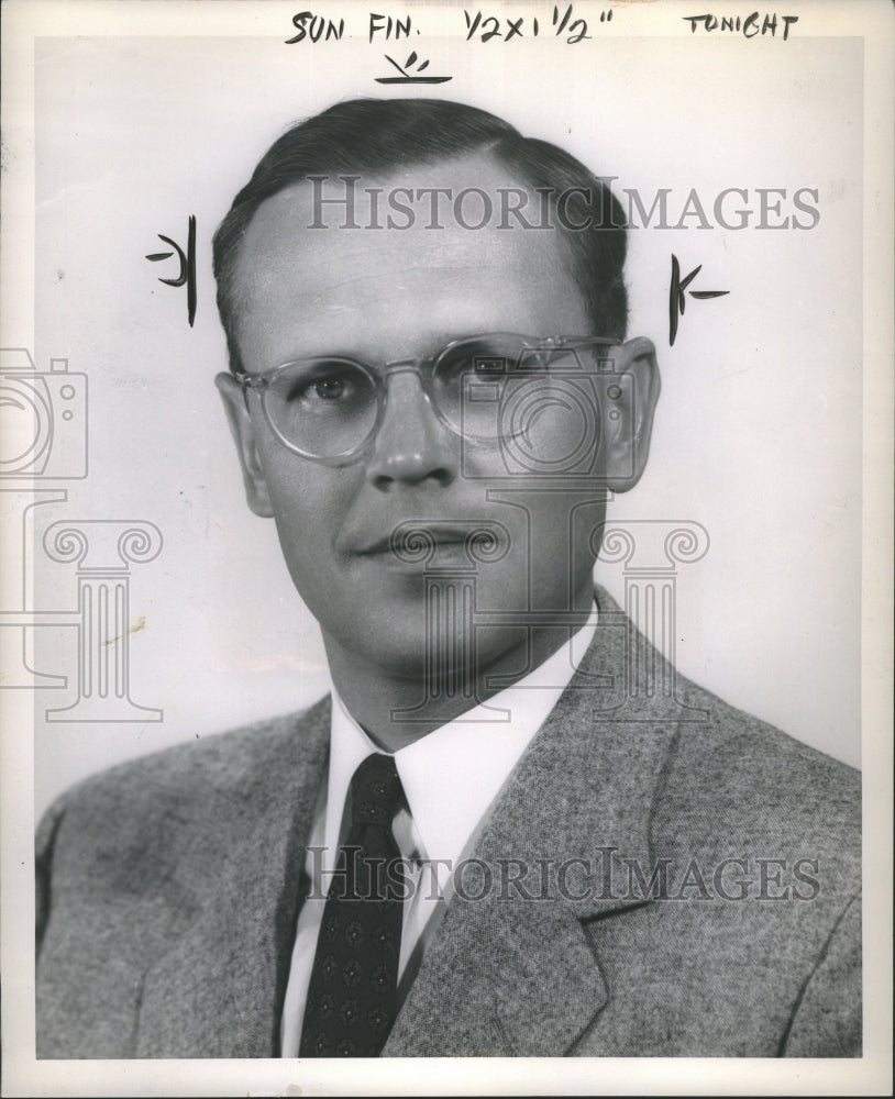1953 Chuck Schmidt Detroit Business - Historic Images
