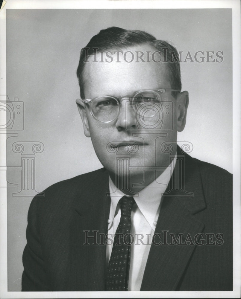 1963 Charles H. Schmidt Vice President Bank - Historic Images