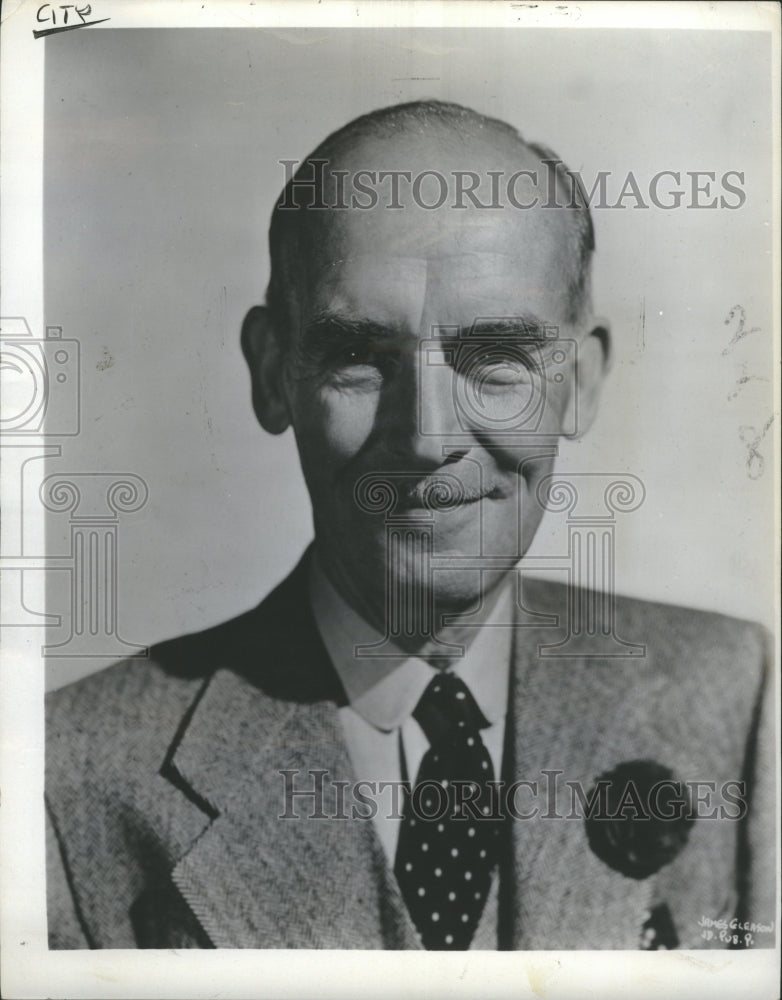 1952 James Gleason Actor/l - Historic Images