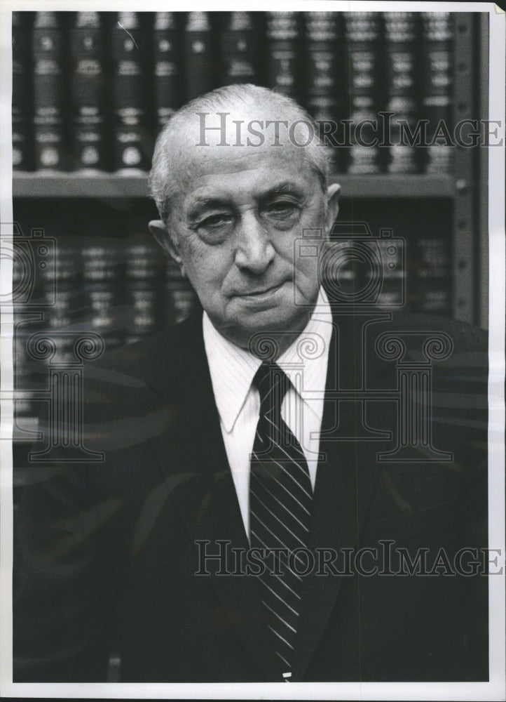 1972 Attorney, David T. Wilentz - Historic Images