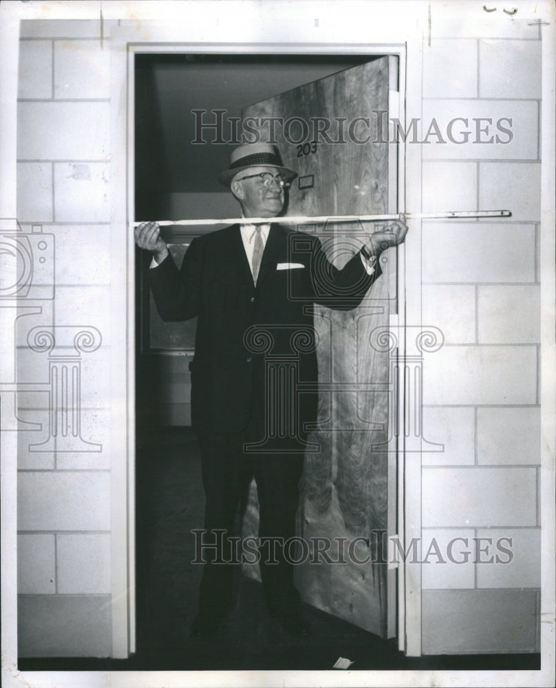 1959 Lathrup Homes Elderly Charles Weinz  - Historic Images