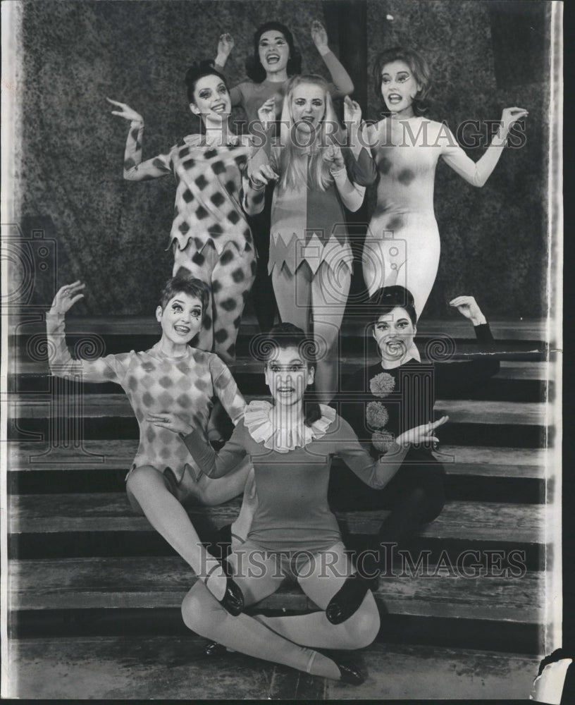 1963 Greek Chorus Dance Player Greece  - Historic Images