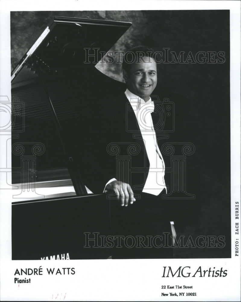 1991 Andre Watts Pianist professor - Historic Images