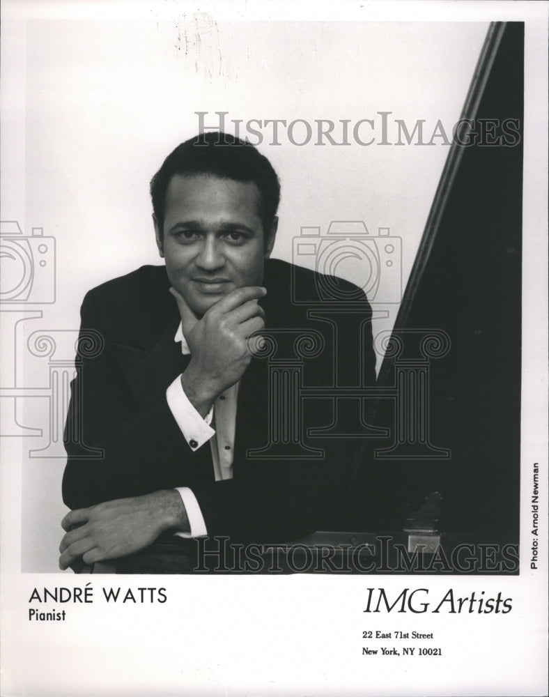 1994 André Watts Pianist Jacob Indiana - Historic Images