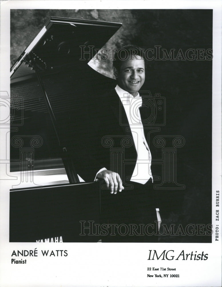 1991 André Watts pianist Nuremberg - Historic Images