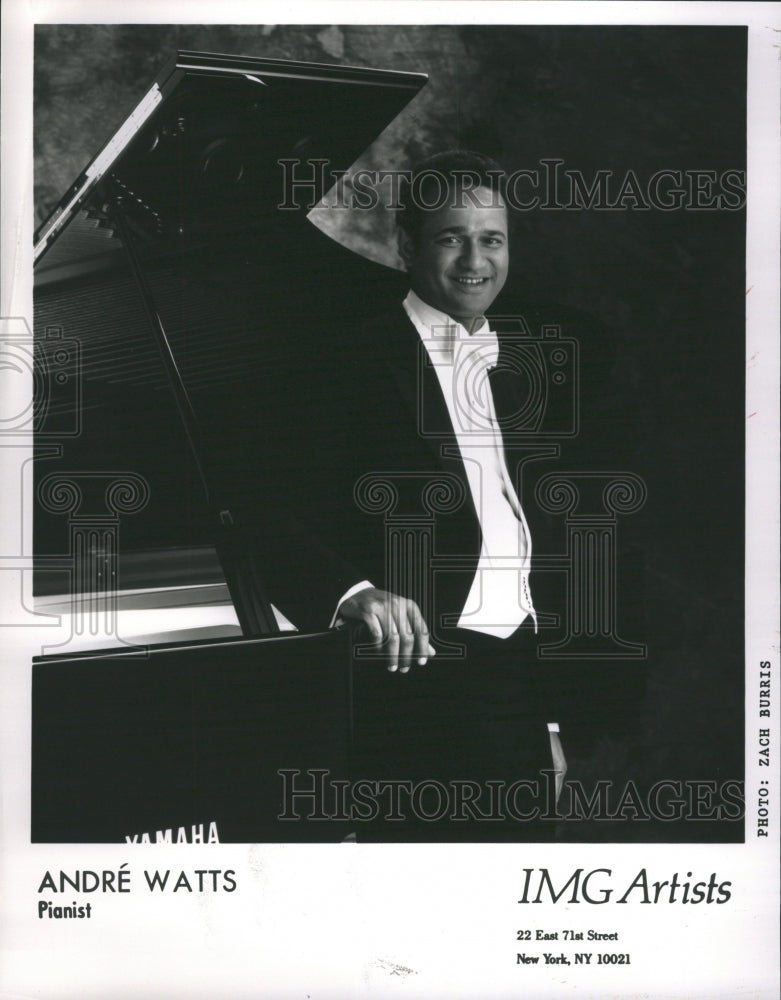  Andre Watts Pianist Indiana Jacob - Historic Images