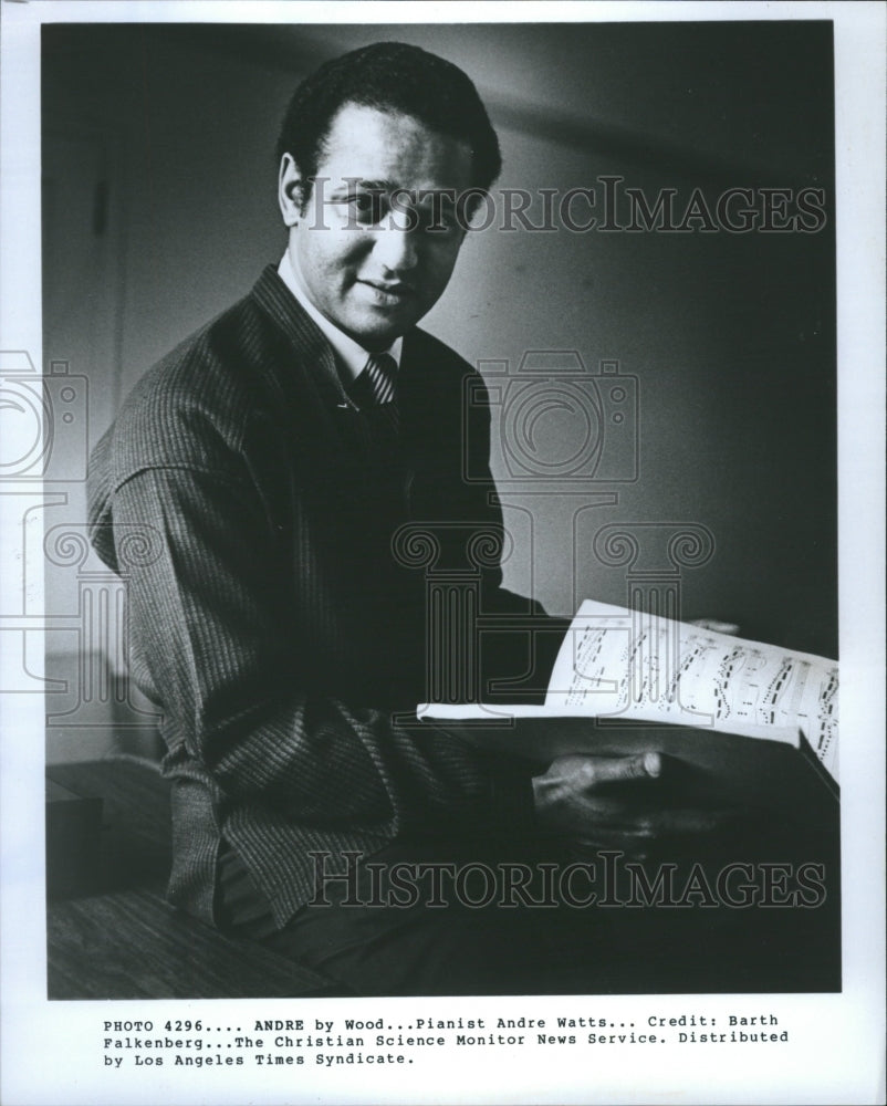 1982 André Watts pianist Nuremberg - Historic Images