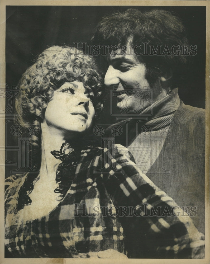 1975 Janet Carroll Actor Lee Pelty Chicago - Historic Images