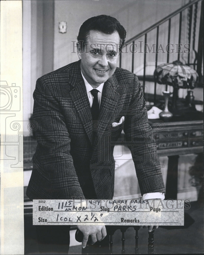 1965 Larry Parks Actor - Historic Images