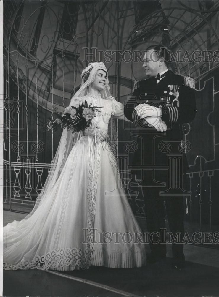 1962 Barbara Meister John Myhers play - Historic Images