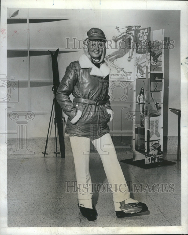1971 Nancy Cook Willi Bogner Ski Outfit - Historic Images