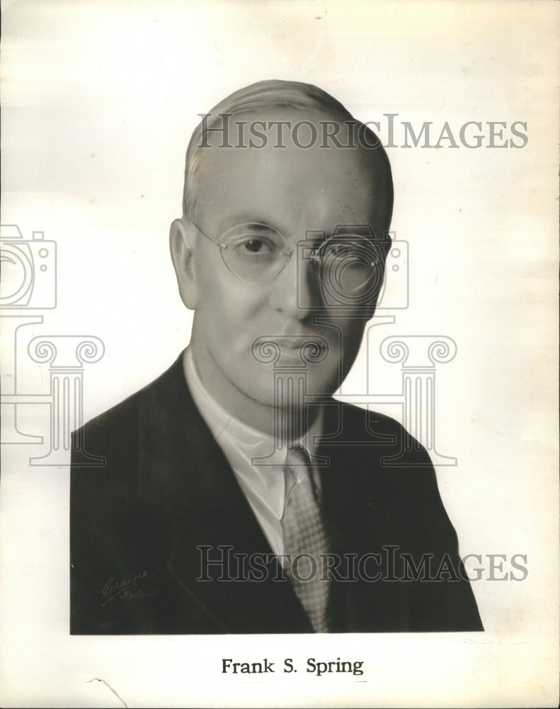 1932 Press Photo Franklin Patrick Spring - Historic Images
