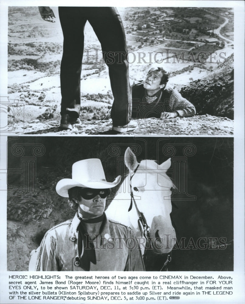 1984 Klinton Spilsbury Lone Ranger Mexico - Historic Images