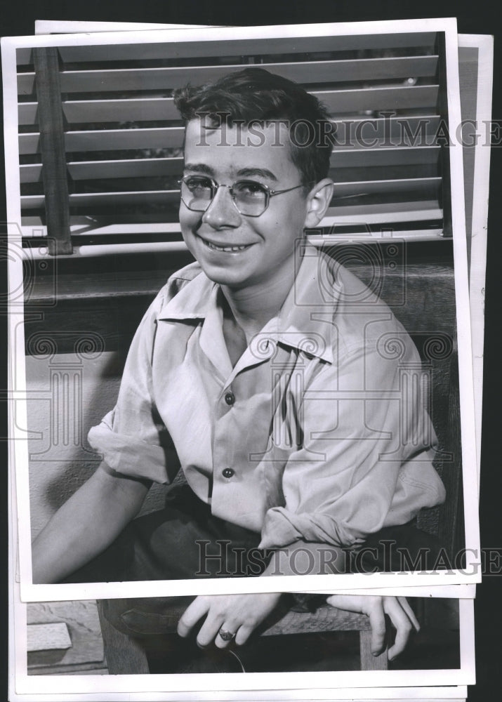 1952 Harry Taub spelling Bee contestant - Historic Images