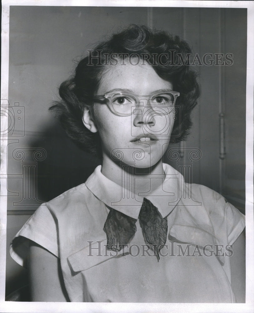 1952 Donna Basydlo Spelling bee contestant - Historic Images