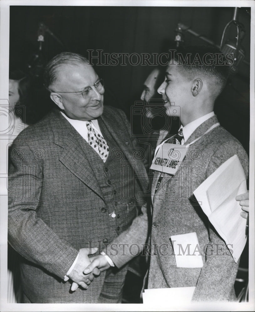 1950 Kenneth Lamke Spelling bee contestant - Historic Images