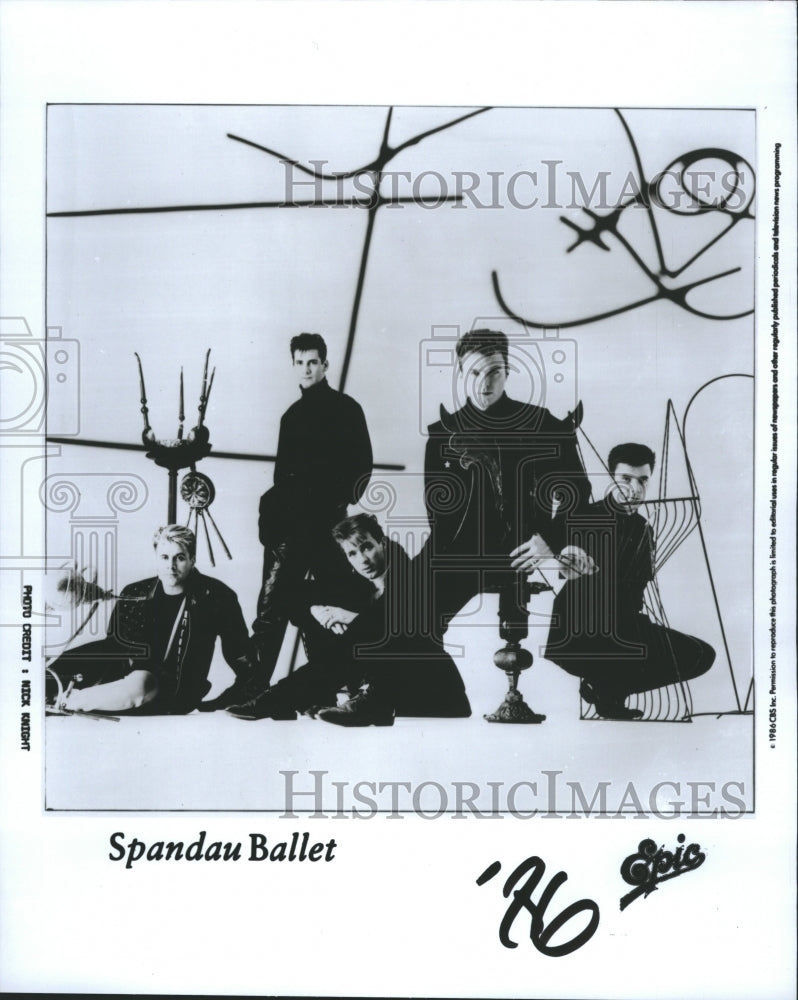 1988 Spandau Ballet British Band London - Historic Images