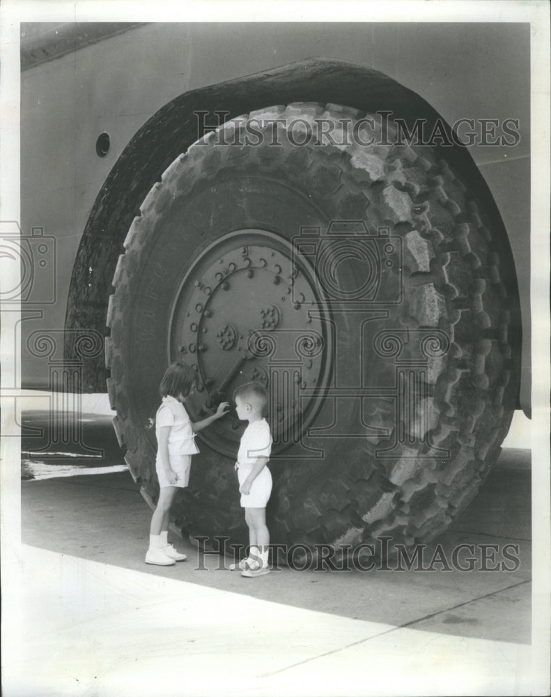 1965 Big Tire 9 1/2 Feet High - Historic Images