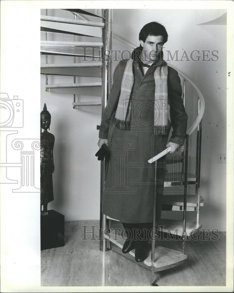 1982 Men&#39;s Winter Fashions Chicago - Historic Images