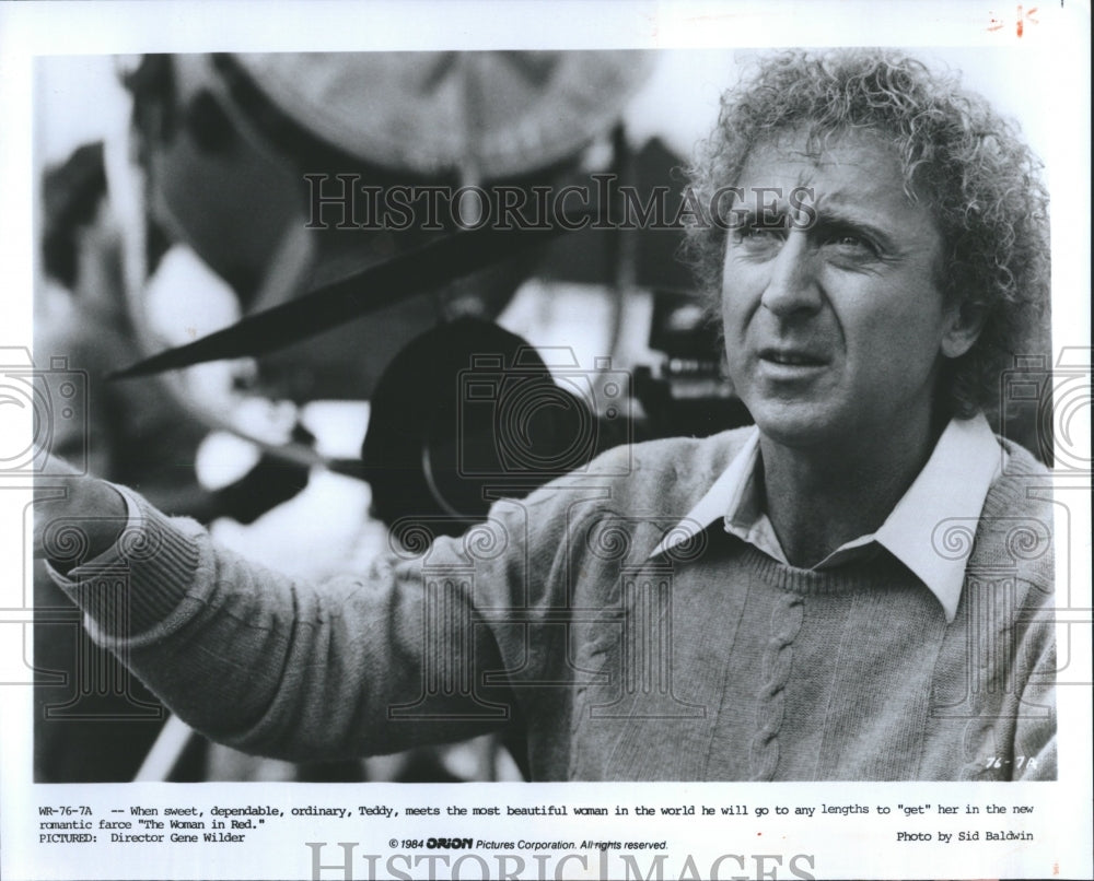 1995 Gene Wilder Director The Woman in Red - Historic Images