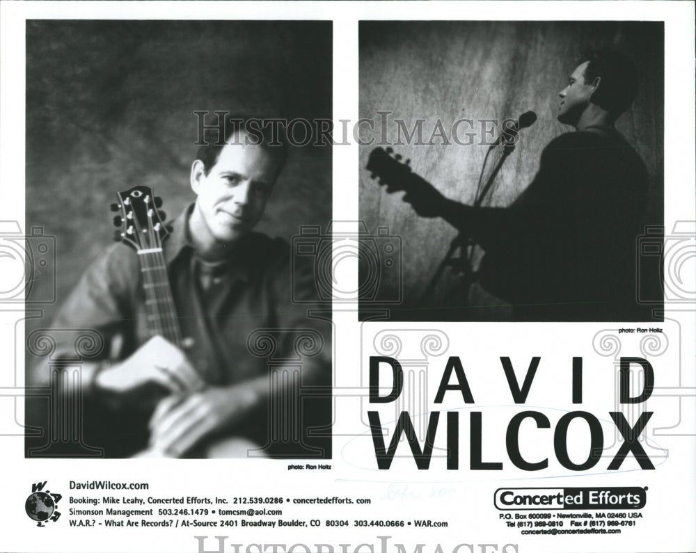 David Wilcox American Folk Musician - Historic Images