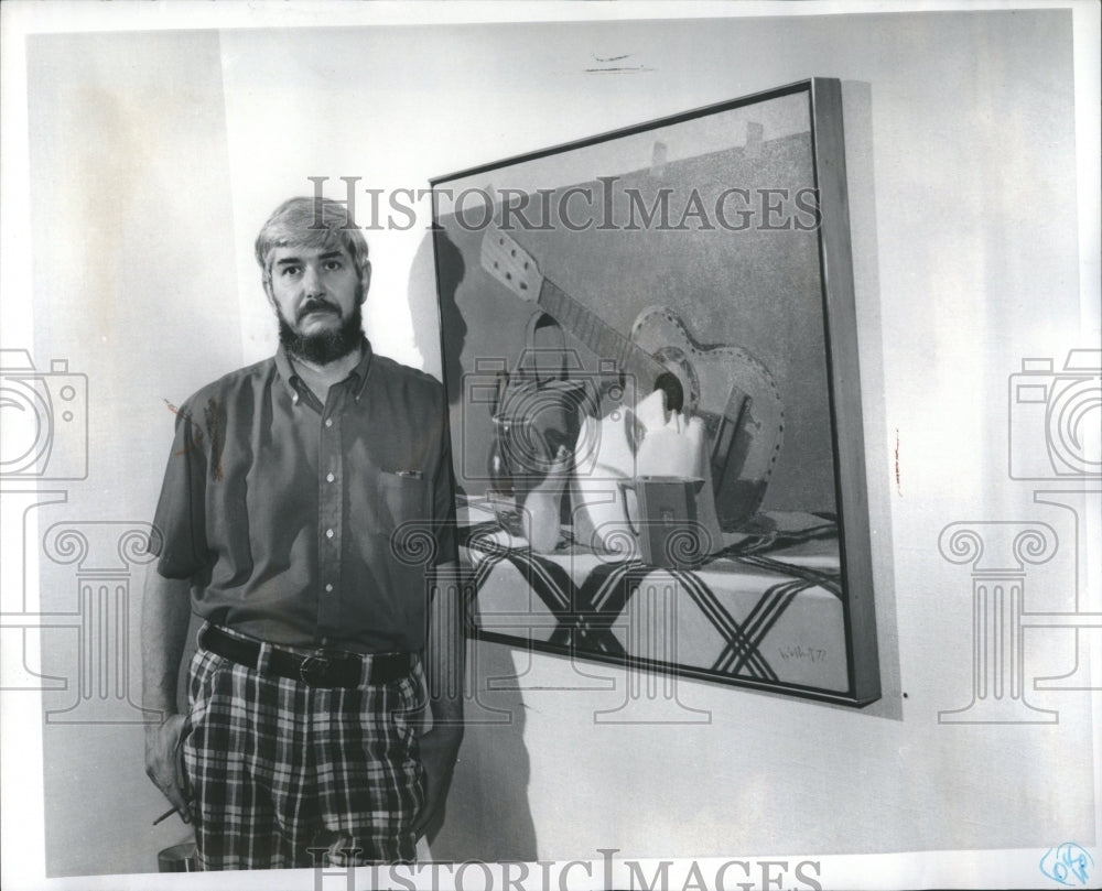 1977 Robert J. Wilbert Still Life Chair Bob - Historic Images