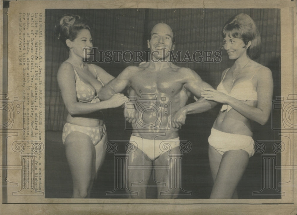 1968 Mr. Universe Body Building Competition - Historic Images