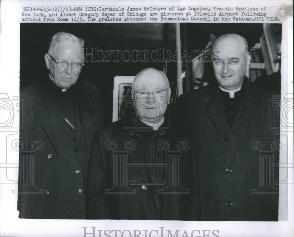 1963 James Francis Aloysius McIntyre - Historic Images