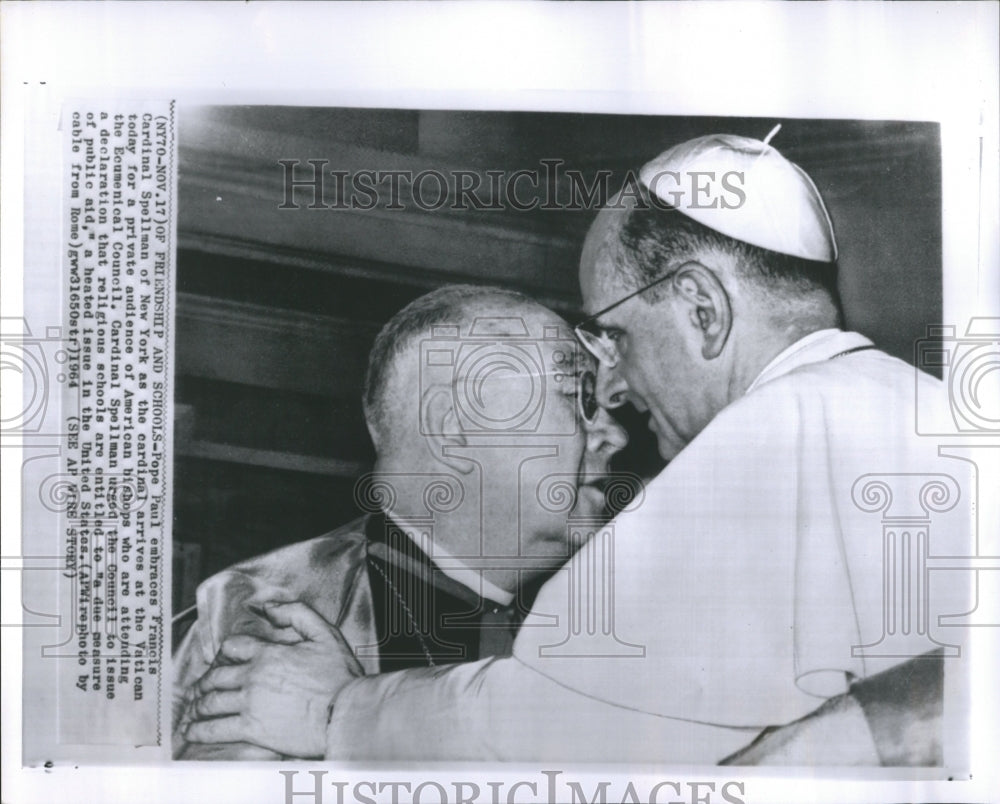1964 Francis Joseph Cardinal Spellman - Historic Images