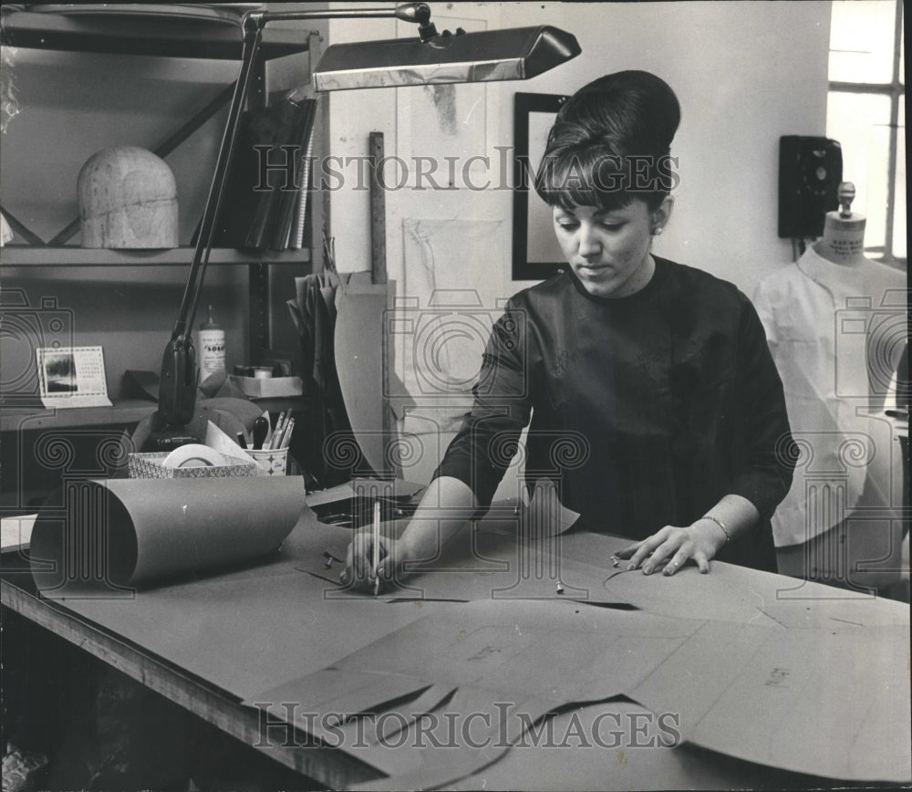 1966 Furs Industry Michelle Rosin Starr - Historic Images
