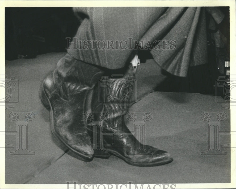 1981 Lauren old boot - Historic Images