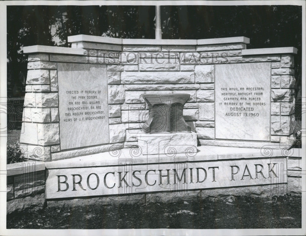 1960 Brockschmidt Park Germany venedy - Historic Images