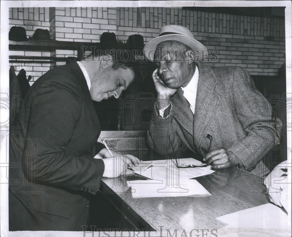 1960 Income tax Andy Rocand Henry - Historic Images