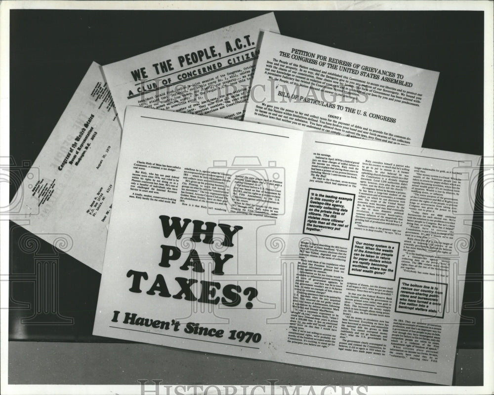 1981 Taxes - Historic Images