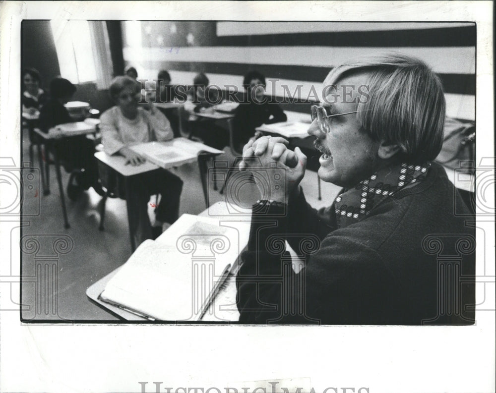 1980 Teachers Edward Safhow - Historic Images