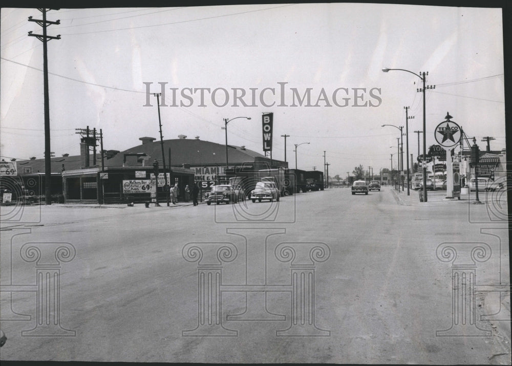 1967 Business District Pulaski Archer 50th - Historic Images