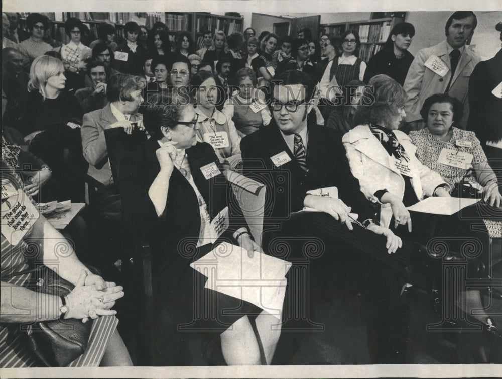 1973 Press Photo Archdiocesan Teacher`s Fedration - rrr11401 - Historic Images