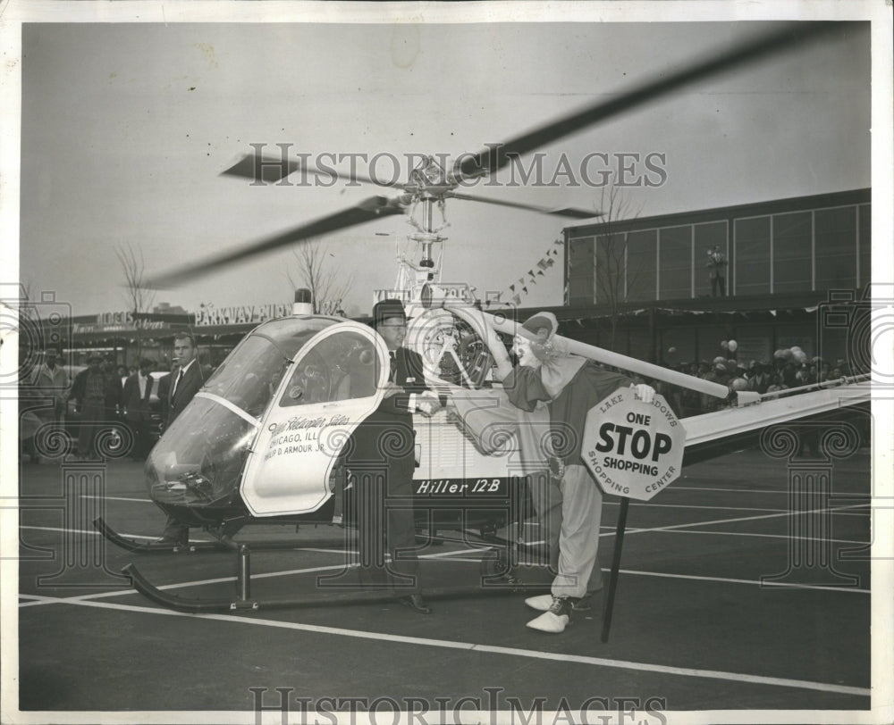 1954 Lake Meadows Shopping James C. Downs - Historic Images