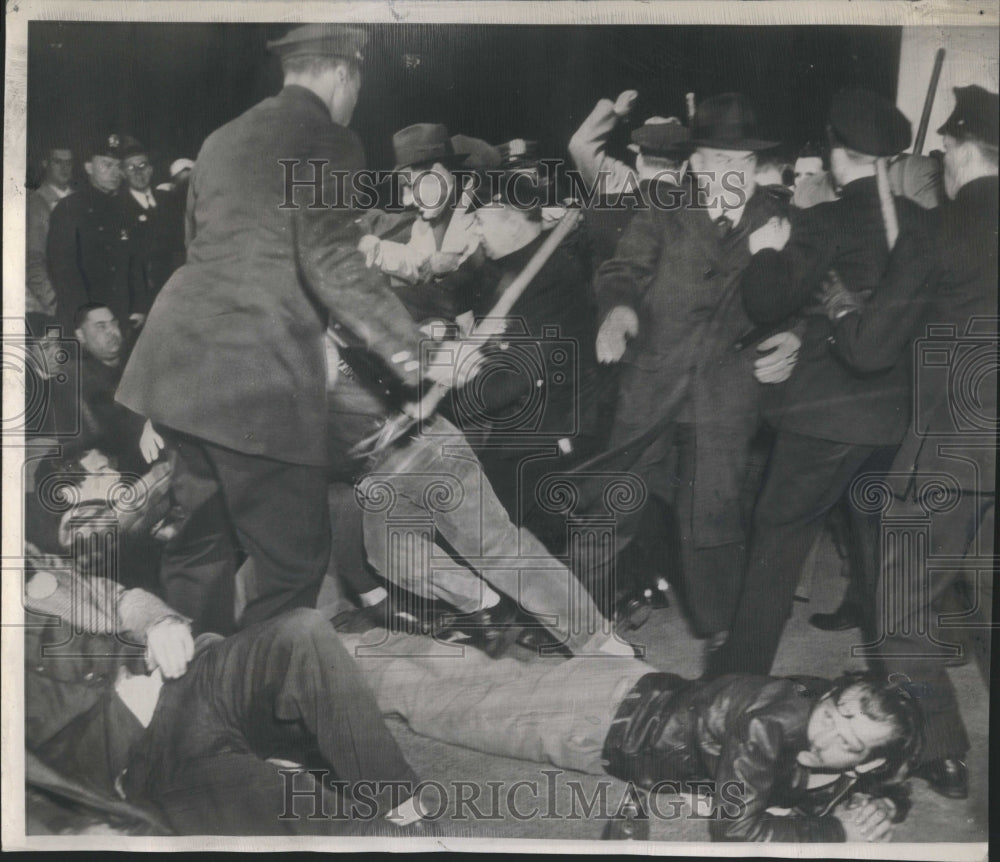 1948 Violence flares at NY Stock Exchange - Historic Images