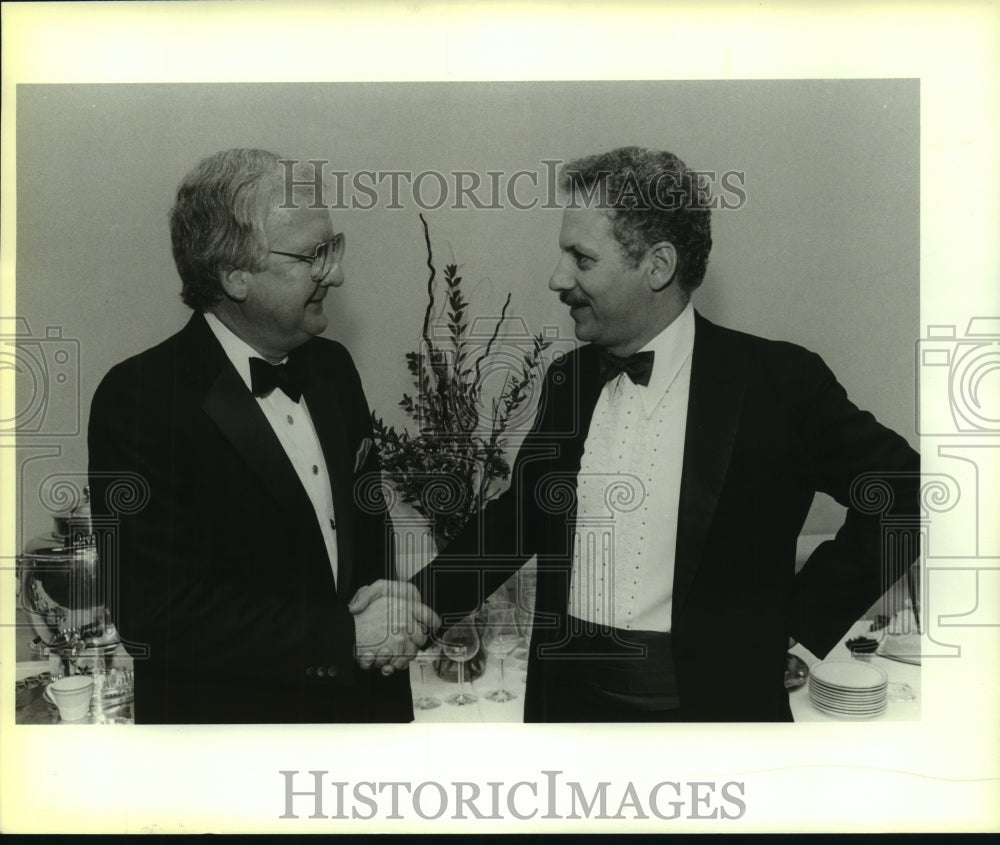 1986 Press Photo Kenneth Adelman, Chamber of Commerce Banquet Guest Speaker - Historic Images