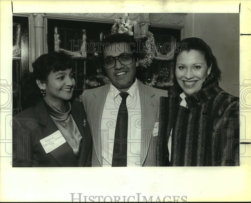 1986 Pete Araiza at Holt Education Center Trinity Alumni Event - Historic Images