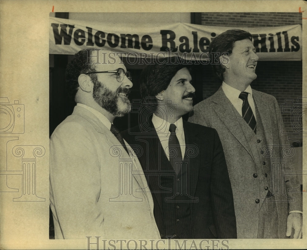 1981 Press Photo Rick Aguado, San Antonio Raleigh Hills Hospital Administrator - Historic Images
