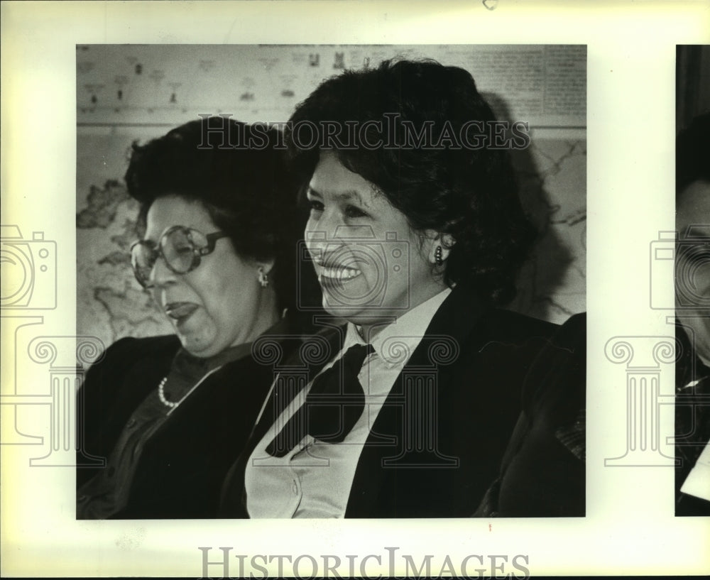 1984 Press Photo Christina Doria Alderete at Hispanic Women's Conference - Historic Images