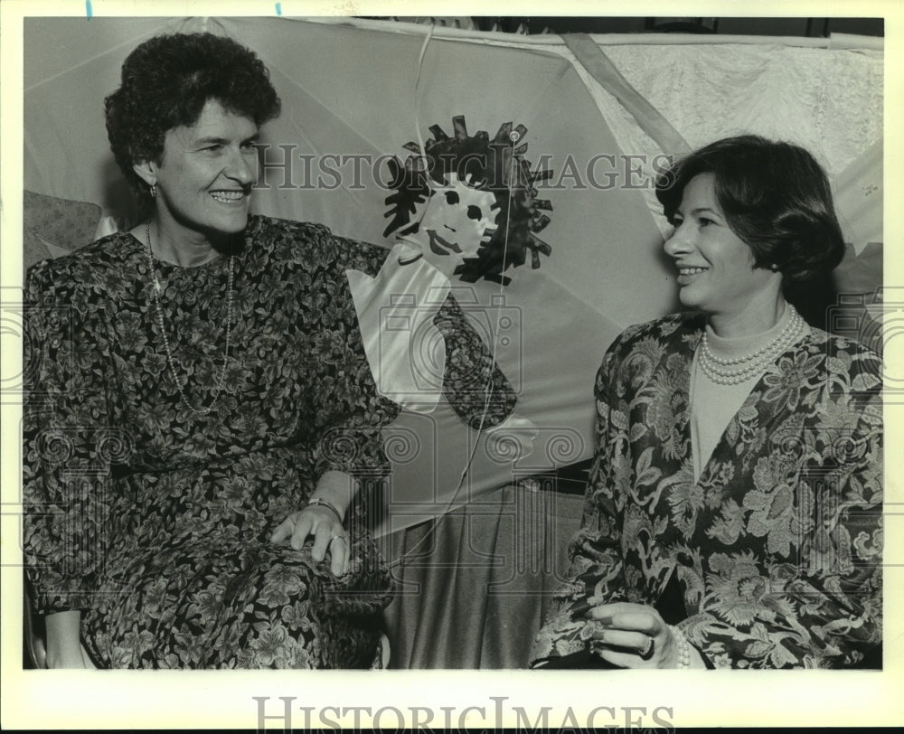 1989 Press Photo Barbara Bader Aldave with Bexar County Women&#39;s Bar Association - Historic Images