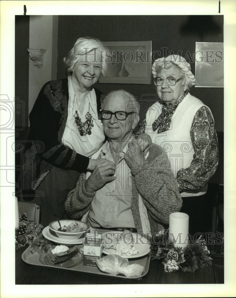 1991 Curtis Amox at Chandler Center Morningside Ministries Program - Historic Images