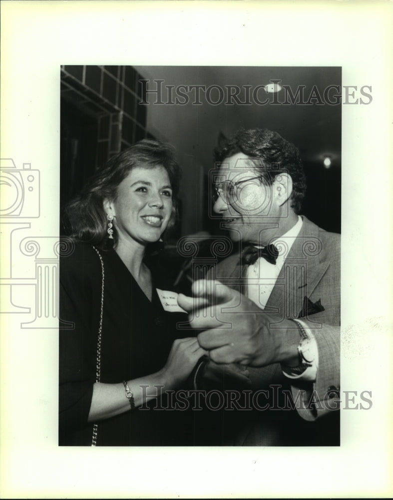 1991 Press Photo Carolyn Archer at United Services Fund Attorney General Event - Historic Images