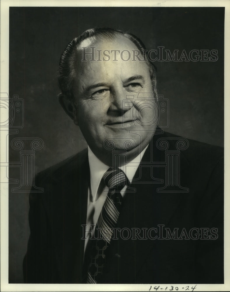 1974 Press Photo R.C. Aldridge, Director of Texas Association of Nurserymen-Historic Images